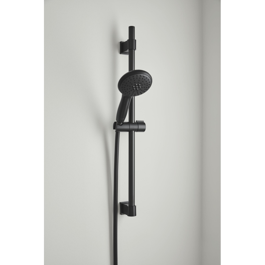 GROHE 279462431 - Pară de duș VITALIO START 110, 110 mm, neagră