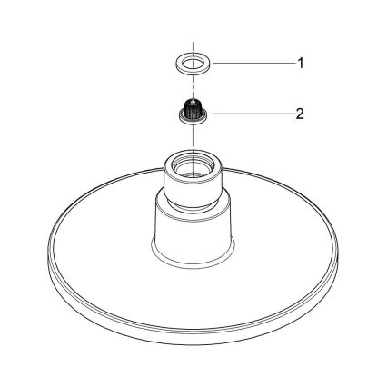 GROHE 28233000 - Cap de duș EUPHORIA COSMOPOLITAN 160, crom lucios