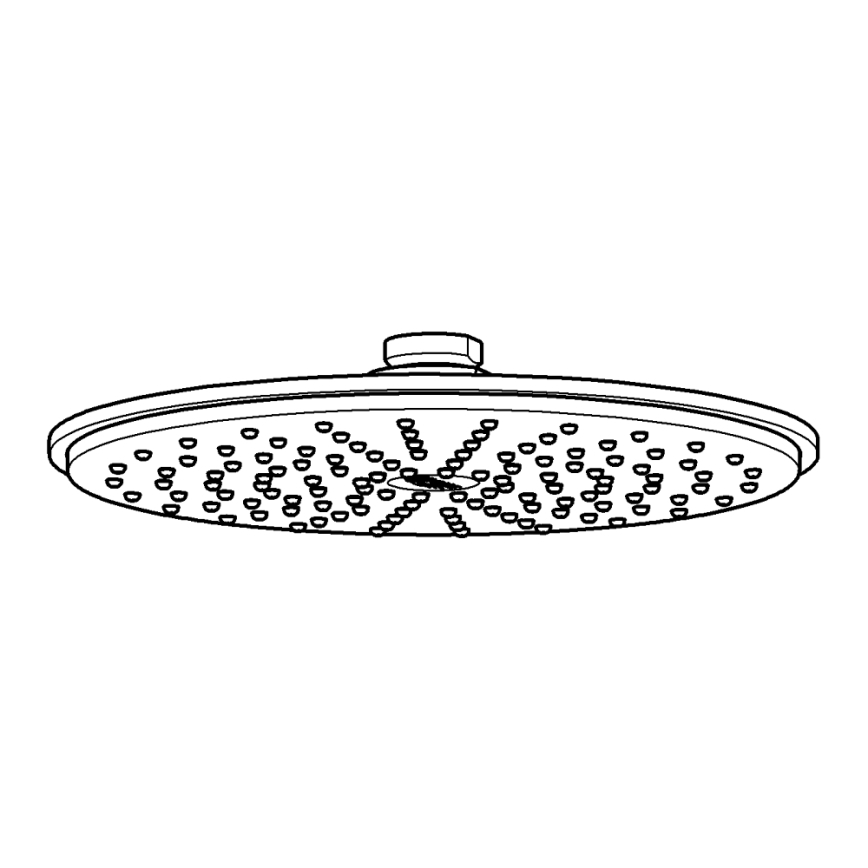 GROHE 28368000 - Cap de duș RAINSHOWER COSMOPOLITAN Ø 210 mm, crom lucios