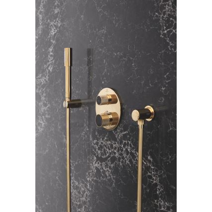GROHE 28388GL0 - Furtun de duș SILVERFLEX 1750 mm, finisaj auriu periat