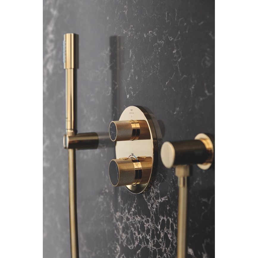 GROHE 28388GL0 - Furtun de duș SILVERFLEX 1750 mm, finisaj auriu periat