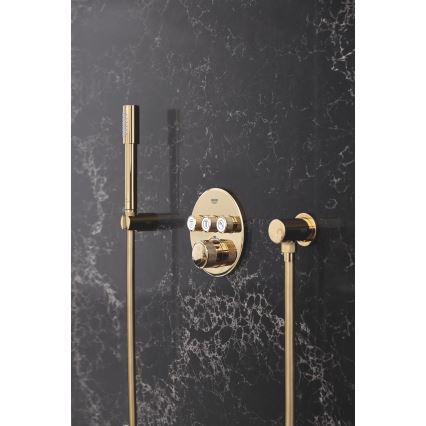 GROHE 28388GL0 - Furtun de duș SILVERFLEX 1750 mm, finisaj auriu periat