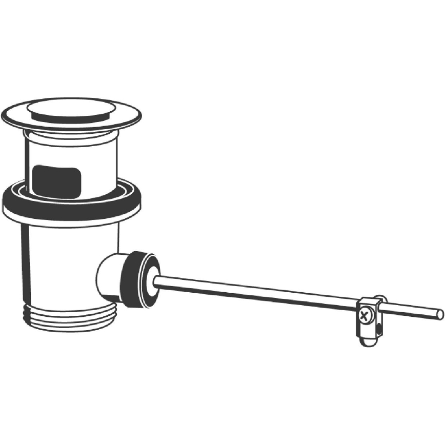 GROHE 28910000 - Garnitură de scurgere 1 1/4” crom lucios