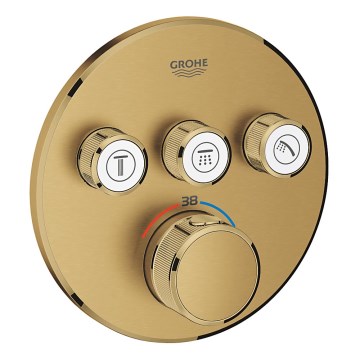 GROHE 29121GN0 - Baterie de duș termostatică pentru instalare încastrată GROHTHERM SMARTCONTROL, aurie