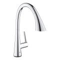 GROHE 30219002 - Baterie electronică pentru chiuvetă ZEDRA TOUCH, crom lucios