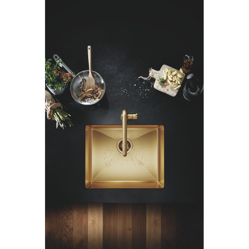 GROHE 30269GN0 - Baterie pentru chiuvetă ESSENCE, aurie