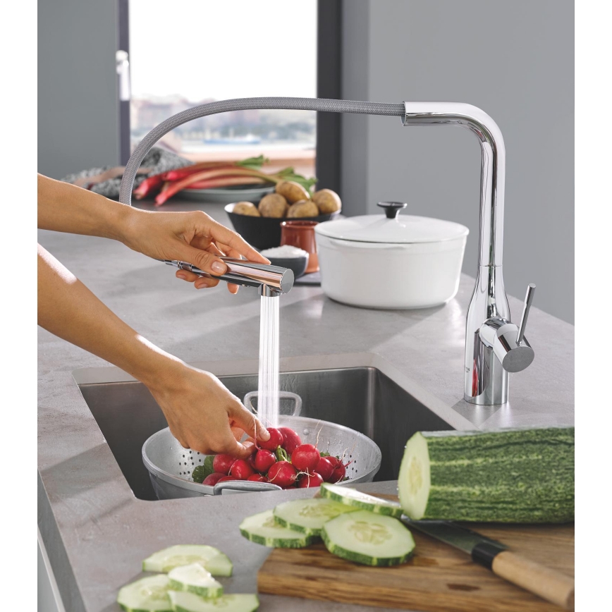 GROHE 30270000 - Baterie pentru chiuvetă ESSENCE 348 mm crom lucios