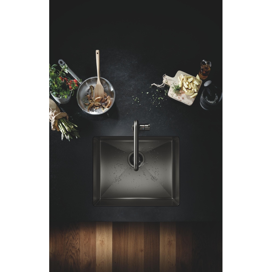 GROHE 30270AL0 - Baterie pentru chiuvetă ESSENCE, grafit