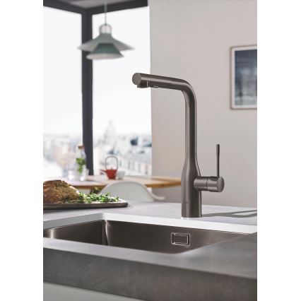 GROHE 30270AL0 - Baterie pentru chiuvetă ESSENCE, grafit