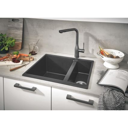 GROHE 30270AL0 - Baterie pentru chiuvetă ESSENCE, grafit