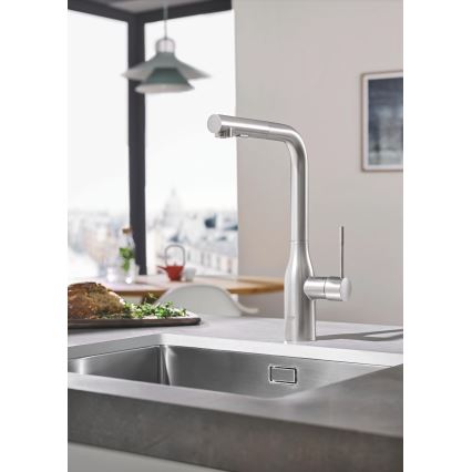 GROHE 30270DC0 - Baterie pentru chiuvetă ESSENCE inox