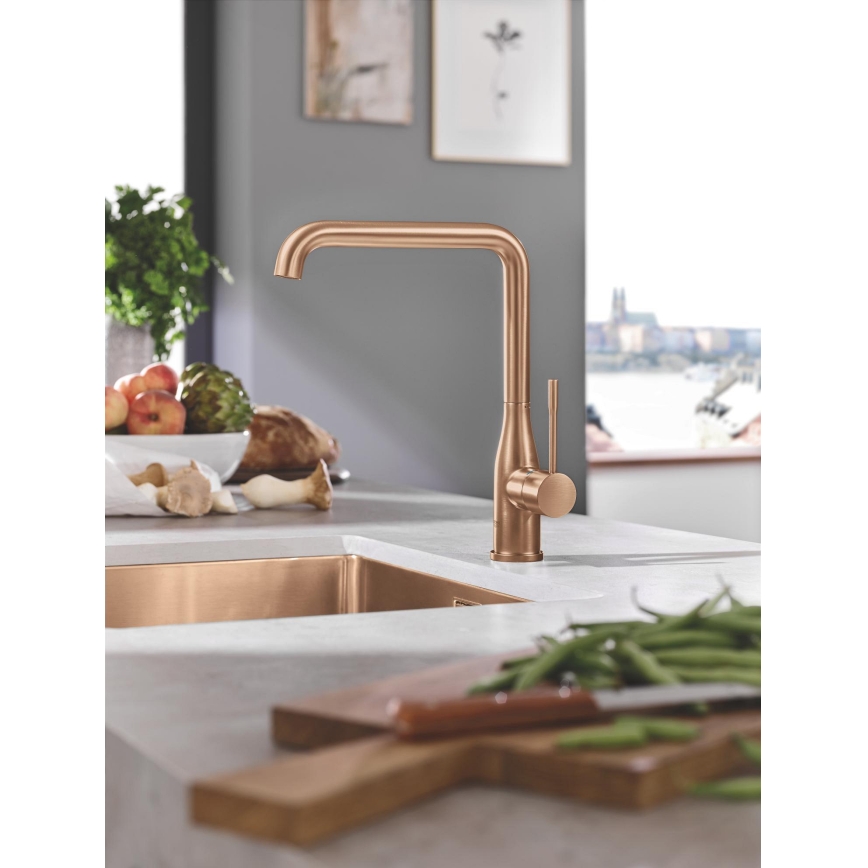 GROHE 30270DL0 - Baterie pentru chiuvetă ESSENCE, finisaj bronz