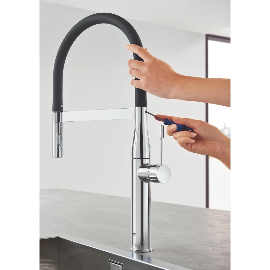 GROHE 30294000 - Baterie pentru chiuvetă ESSENCE, 530 mm, crom lucios