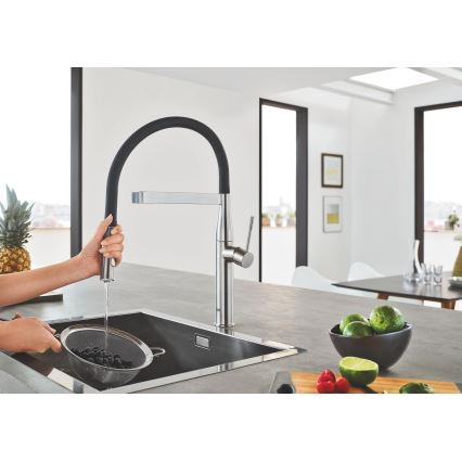 GROHE 30294DC0 - Baterie pentru chiuvetă ESSENCE inox