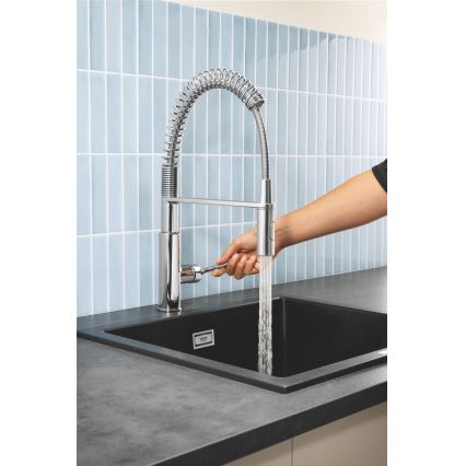 GROHE 30361000 - Baterie pentru chiuvetă GET 455 mm, crom lucios