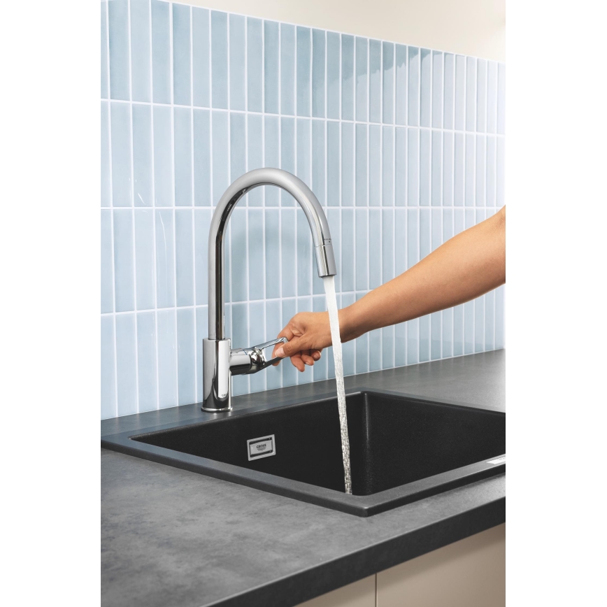 GROHE 30556000 - Baterie pentru chiuvetă START LOOP, 357 mm, crom lucios