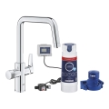 GROHE 30594000 - Baterie pentru chiuvetă BLUE PURE Start cu funcție de filtrare Ultrasafe, crom