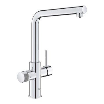 GROHE 30600000 - Baterie pentru chiuvetă BLUE PURE cu pipă în formă de L, crom lucios