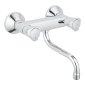 GROHE 31187001 - Baterie pentru chiuvetă COSTA L, montare pe perete, 200 mm, crom lucios