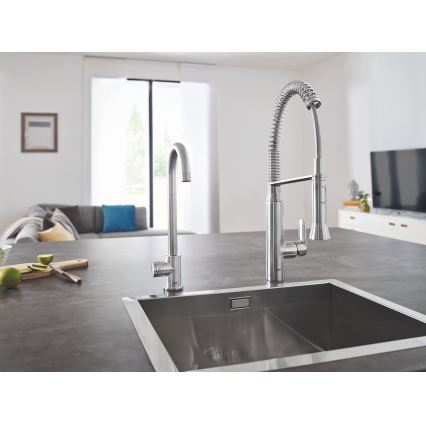 GROHE 31379DC0 - Baterie pentru chiuvetă K7, inox