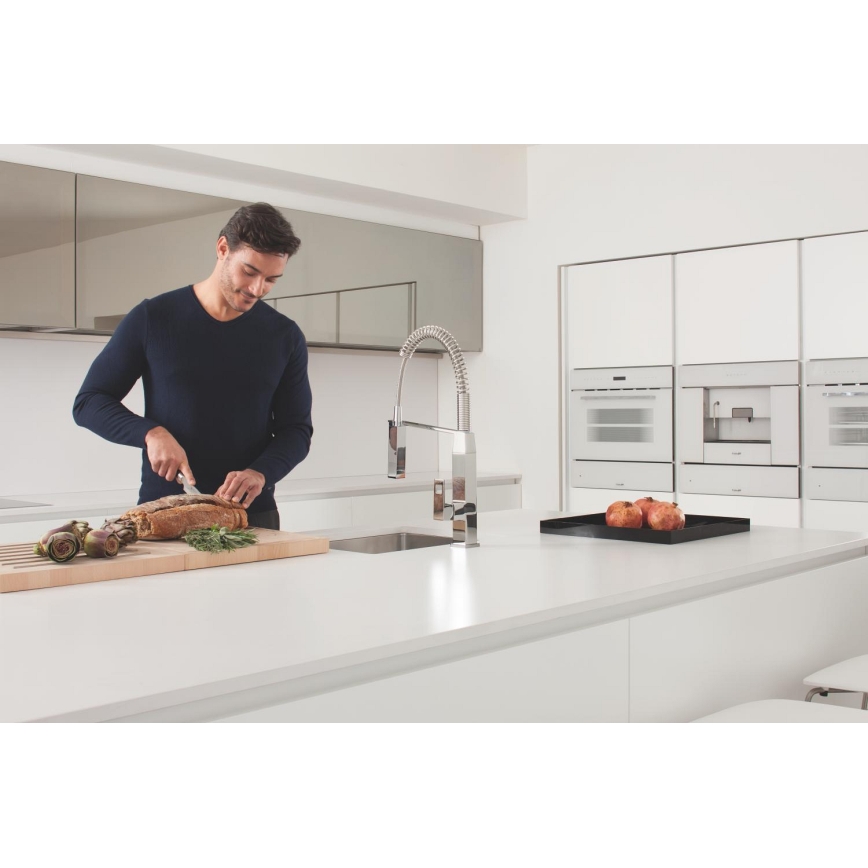 GROHE 31395000 - Baterie pentru chiuvetă EUROCUBE 547 mm, crom lucios