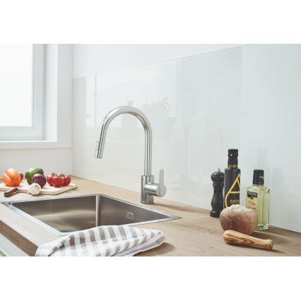 GROHE 31486DC1 - Baterie pentru chiuvetă FEEL, inox