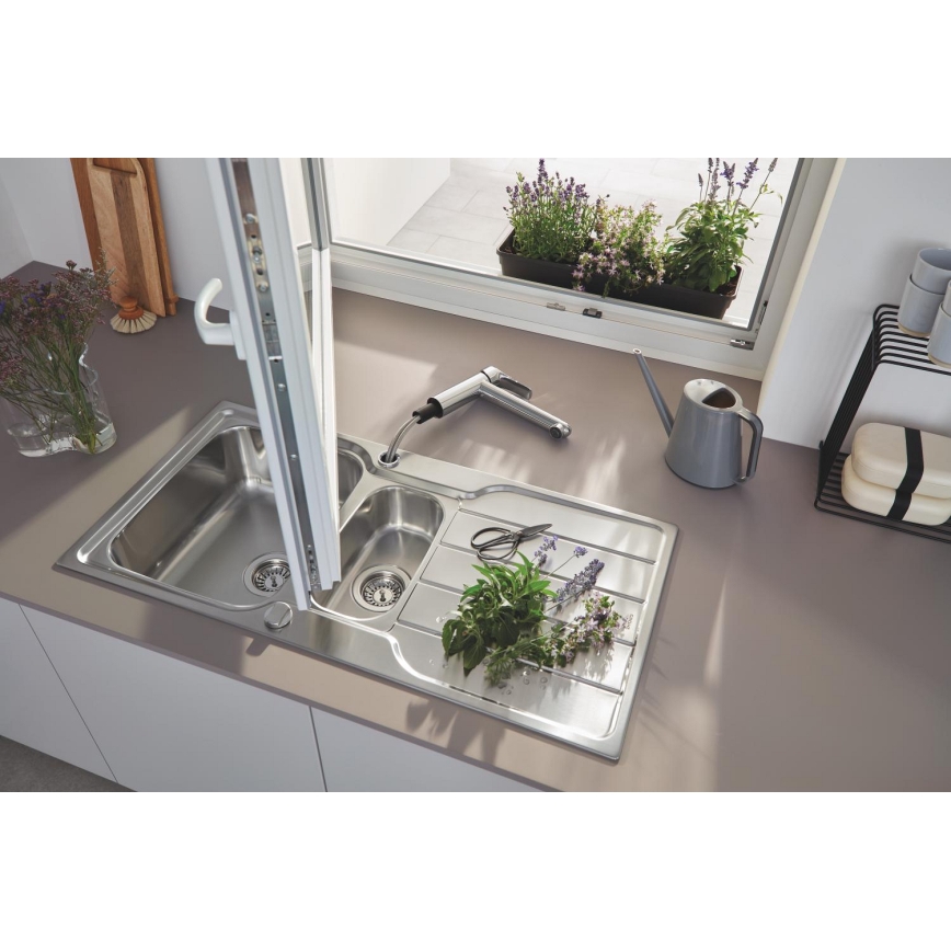 GROHE 31572SD1 - Chiuvetă K500 1000 × 500 mm inox