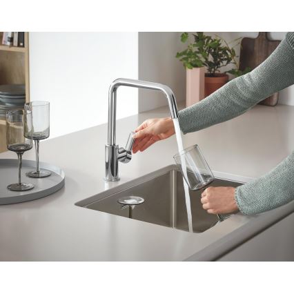 GROHE 31574SD1 - Chiuvetă de bucătărie K700U 550 x 450 mm inox