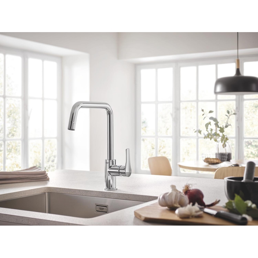 GROHE 31574SD1 - Chiuvetă de bucătărie K700U 550 x 450 mm inox