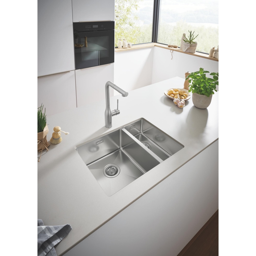 GROHE 31577SD1 - Chiuvetă de bucătărie K700U 595 × 450 mm, oțel inoxidabil