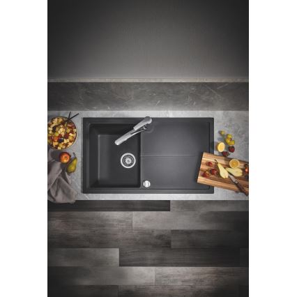 GROHE 31640AP0 - Chiuvetă din compozit K400, 860 × 500 mm, neagră