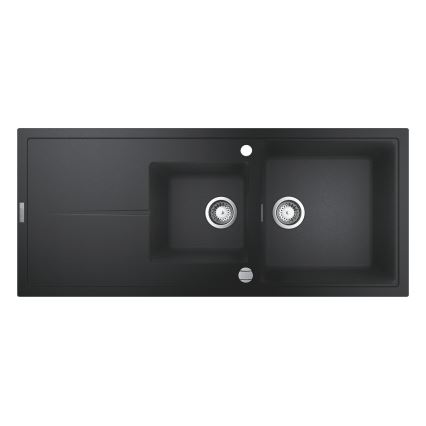 GROHE 31643AP0 - Chiuvetă din compozit K400 1160 × 500 mm negru