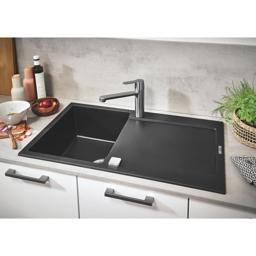 GROHE 31644AP0 - Chiuvetă din compozit K500, 860 × 500 mm, neagră