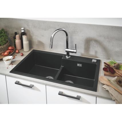 GROHE 31649AP0 - Chiuvetă din compozit K500 860 × 500 mm, neagră