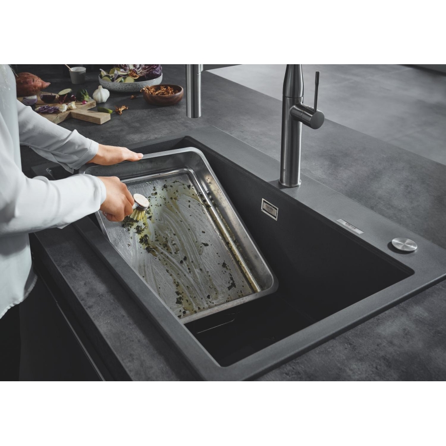 GROHE 31652AP0 - Chiuvetă din compozit K700, 780 × 510 mm, neagră