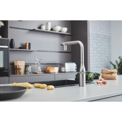 GROHE 31653AP0 - Chiuvetă din compozit K700U 457 × 406 mm, neagră
