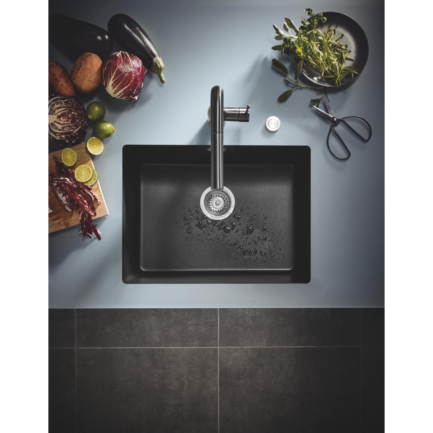 GROHE 31655AP0 - Chiuvetă din compozit K700U, 610 × 460 mm, negru