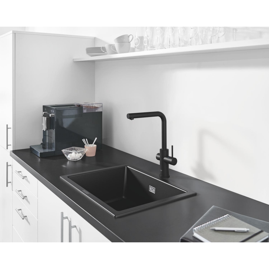 GROHE 31655AP0 - Chiuvetă din compozit K700U, 610 × 460 mm, negru
