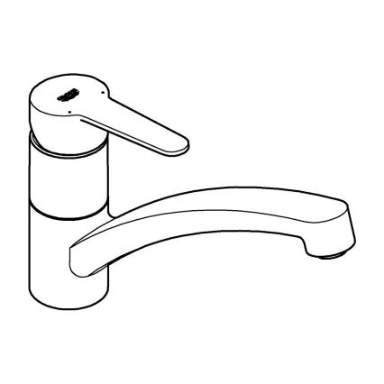 GROHE 31685000 - Baterie pentru chiuvetă STARTECO, crom lucios