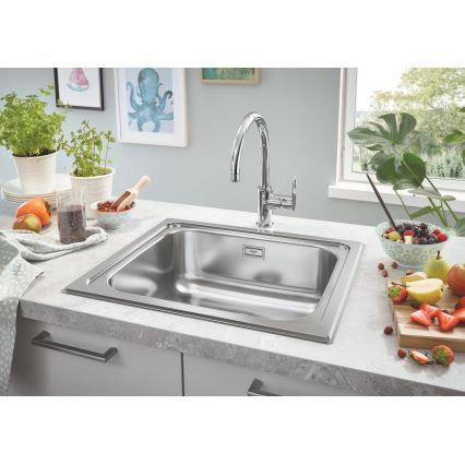 GROHE 31719SD0 - chiuvetă de bucătărie K200 533 × 457 mm, inox