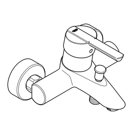 GROHE 32269000 - Baterie pentru cadă FEEL DN 15, crom lucios