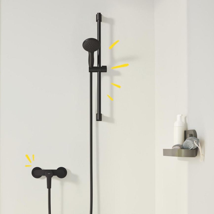 GROHE 322792432 - Baterie de duș START DN 15, neagră