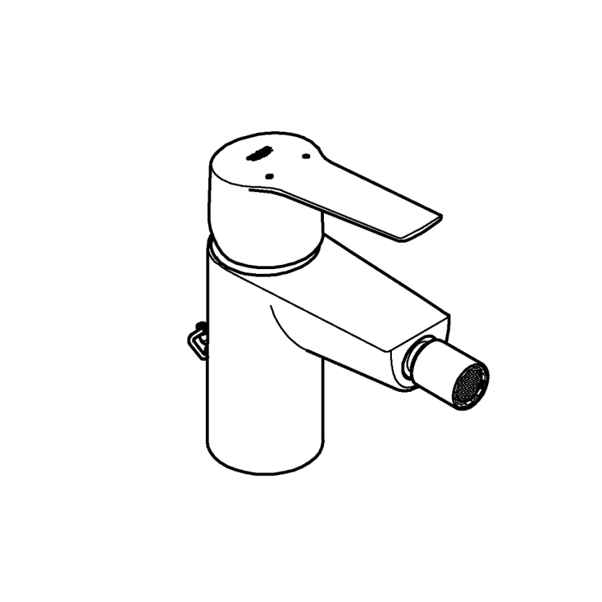 GROHE 32281002 - Baterie pentru bideu START S, crom lucios