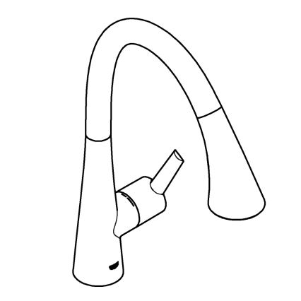 GROHE 32294DC2 - Baterie pentru chiuvetă ZEDRA, inox