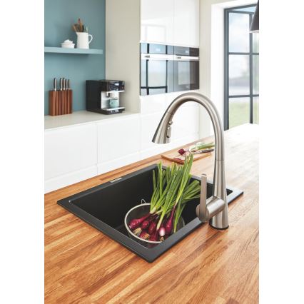 GROHE 32294DC2 - Baterie pentru chiuvetă ZEDRA, inox