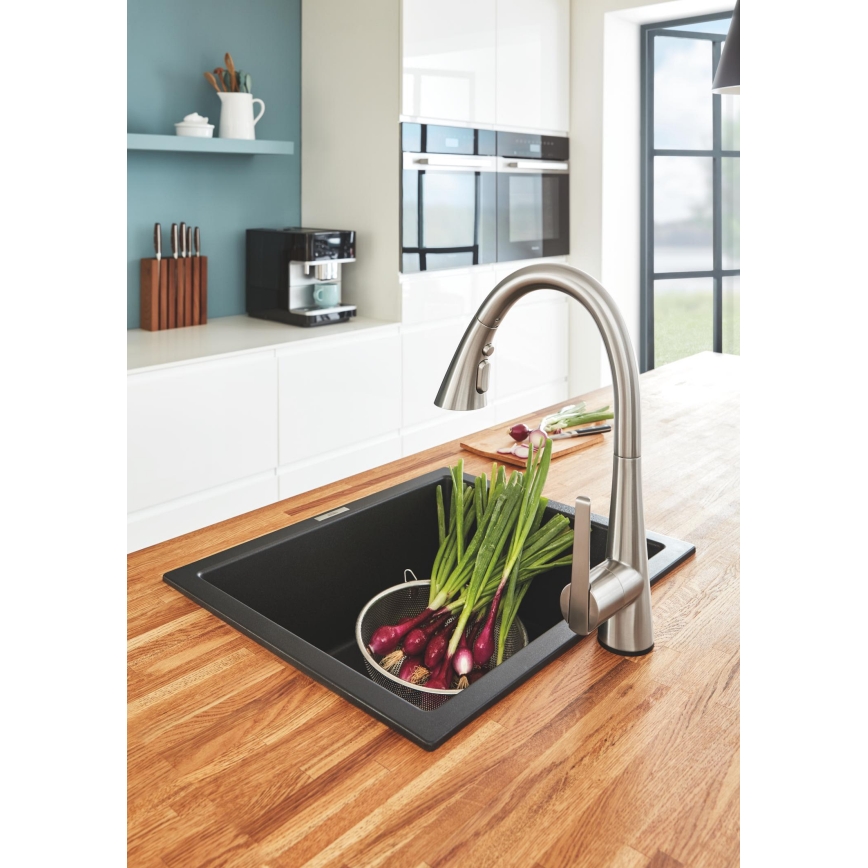 GROHE 32294DC2 - Baterie pentru chiuvetă ZEDRA, inox