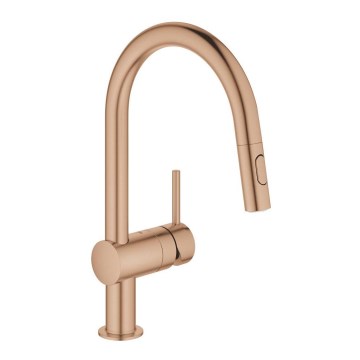 GROHE 32321DL2 - Baterie pentru chiuvetă, varianta A, finisaj bronz