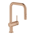 GROHE 32322DL2 - Baterie pentru chiuvetă A, finisaj cupru