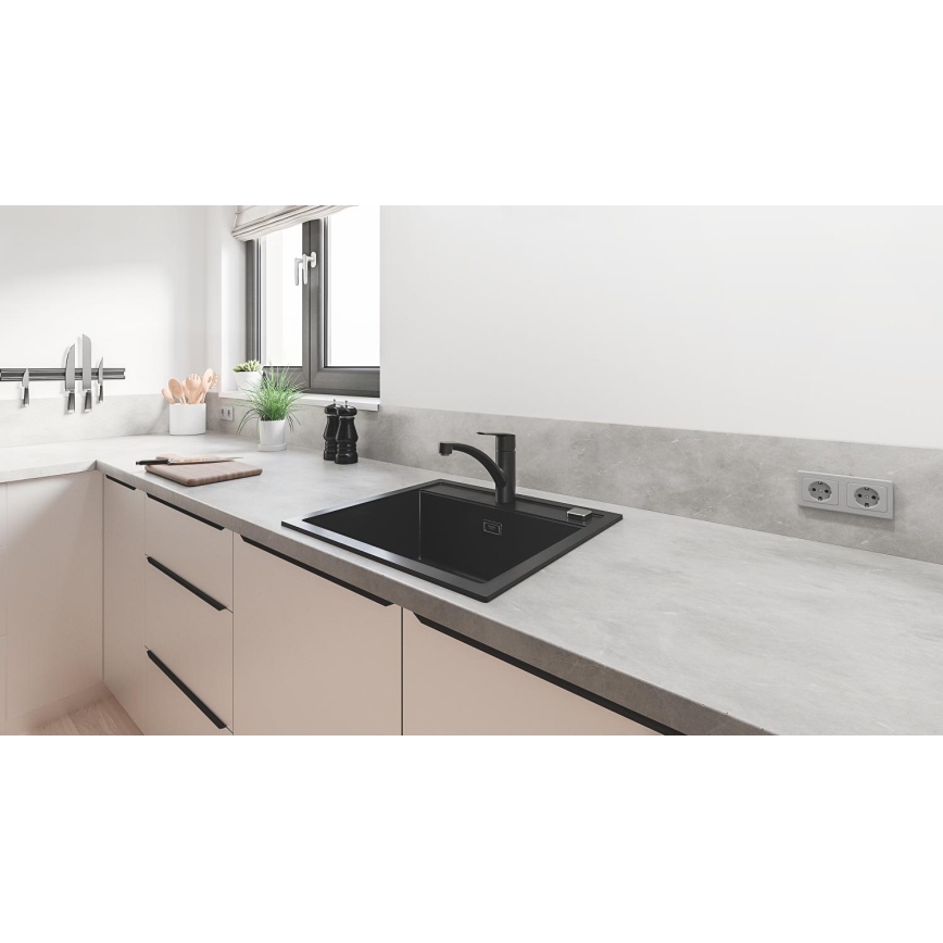 GROHE 324412432 - Baterie pentru chiuvetă START, 184 mm, neagră