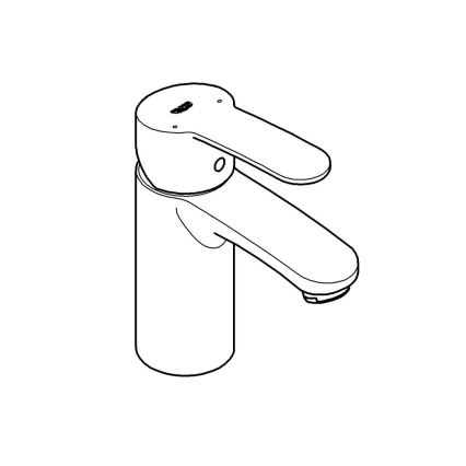 GROHE 3246820E - Bateriе pentru lavoar EUROSTYLE COSMOPOLITAN, mărimea S, crom